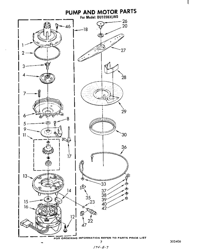 Diagram for DU1098XLW0
