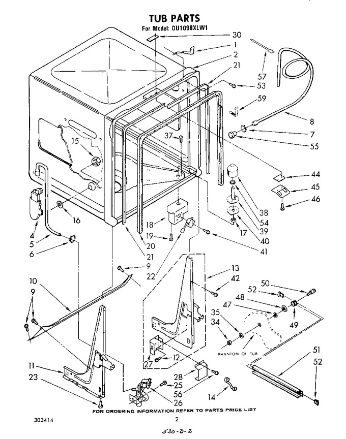 Diagram for DU1098XLW1