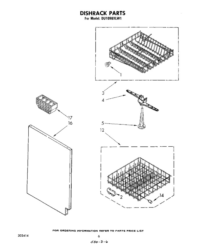 Diagram for DU1098XLW1