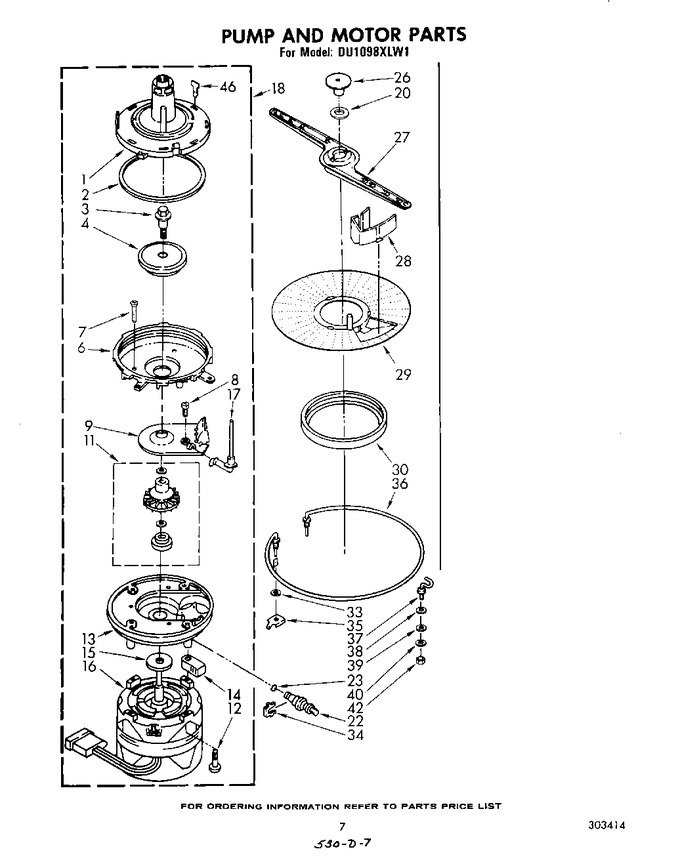 Diagram for DU1098XLW1