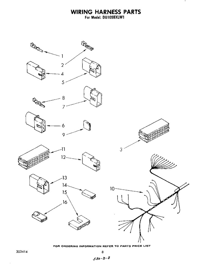Diagram for DU1098XLW1
