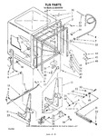 Diagram for 02 - Tub , Literature And Optional