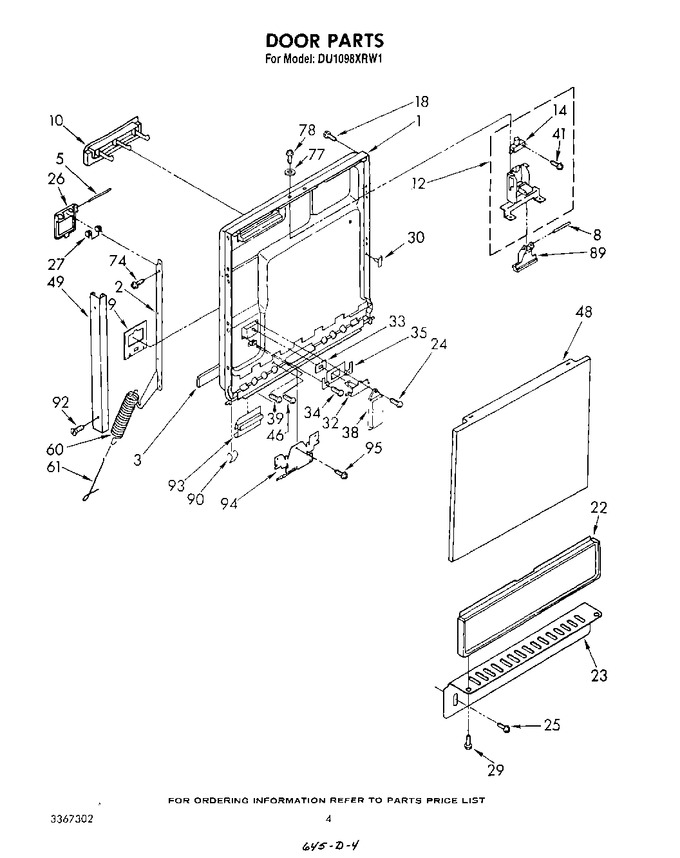 Diagram for DU1098XRW1