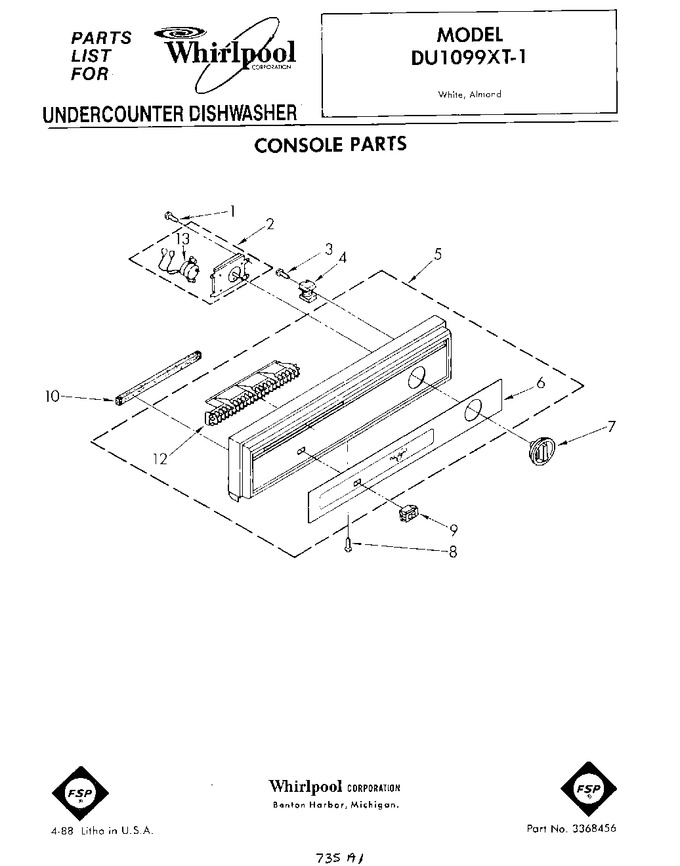 Diagram for DU1099XT1