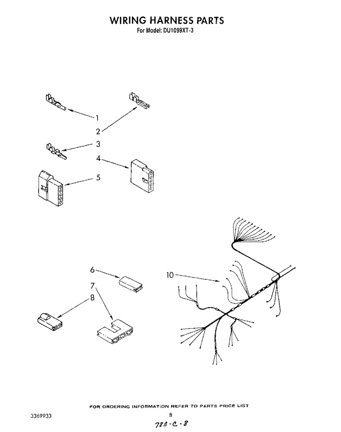 Diagram for DU1099XT3