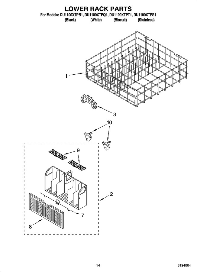 Diagram for DU1100XTPQ1