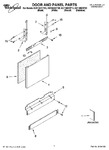 Diagram for 01 - Door And Panel Parts