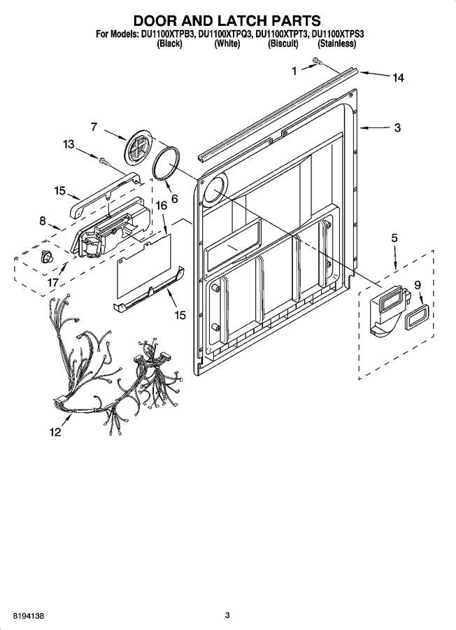 Diagram for DU1100XTPB3