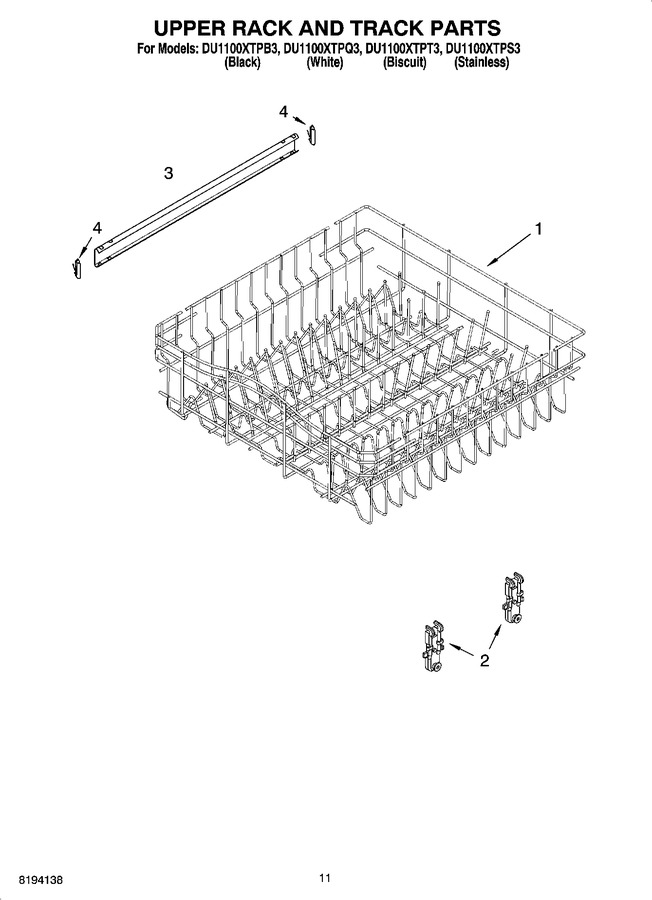 Diagram for DU1100XTPB3