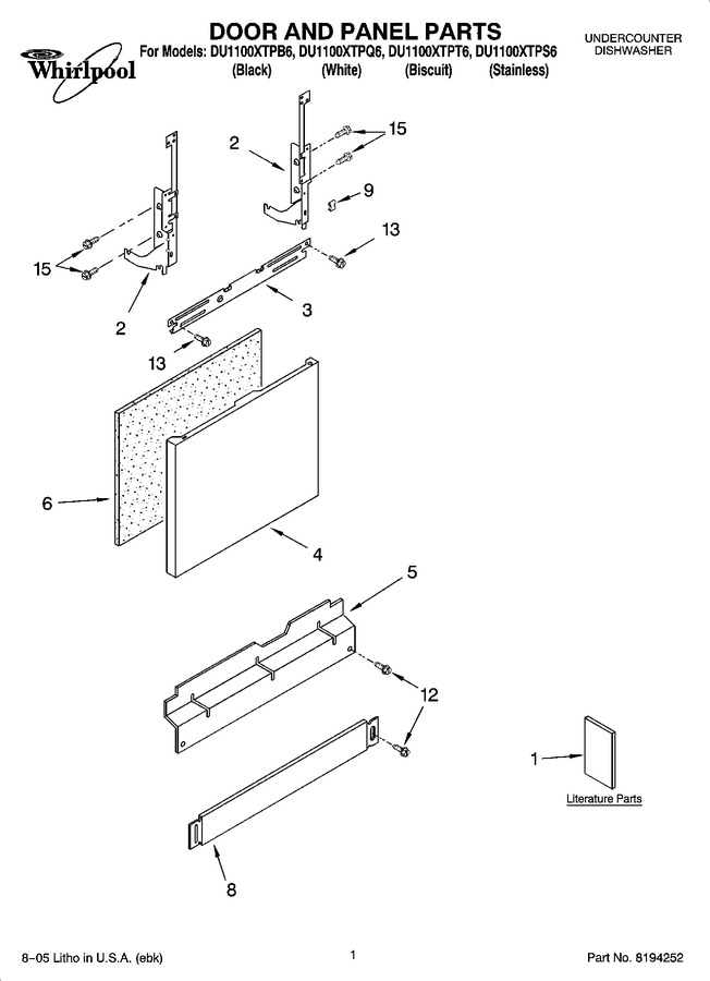 Diagram for DU1100XTPS6