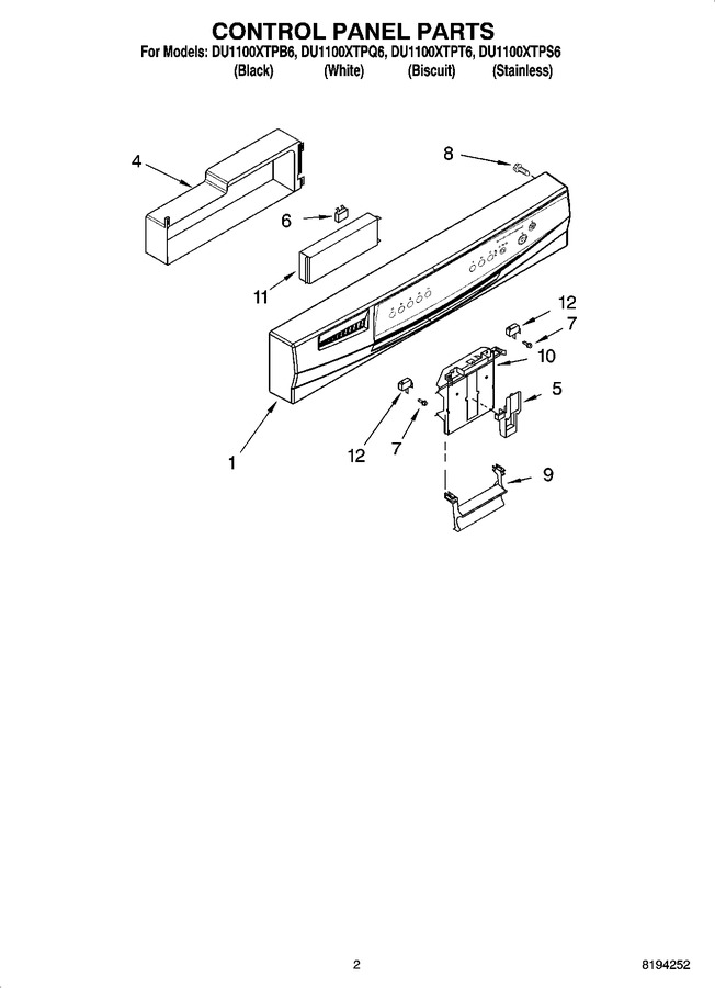 Diagram for DU1100XTPS6