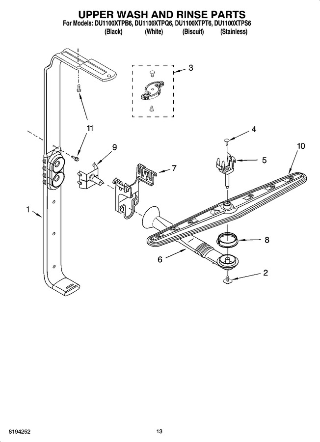 Diagram for DU1100XTPT6