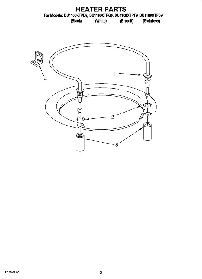 Diagram for DU1100XTPS9