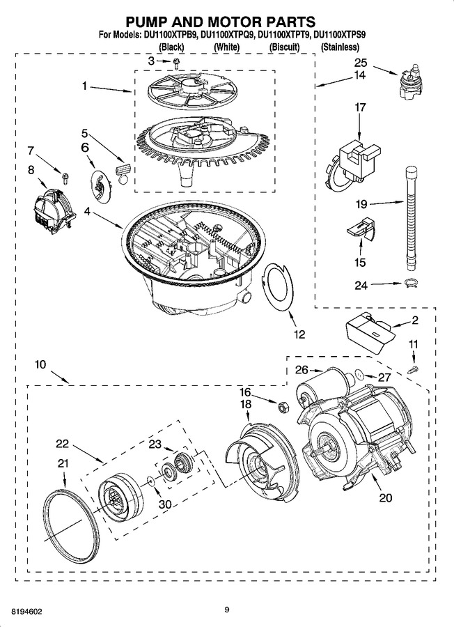 Diagram for DU1100XTPQ9