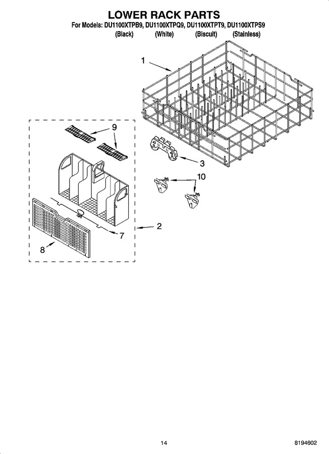 Diagram for DU1100XTPQ9
