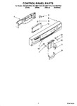 Diagram for 02 - Control Panel Parts