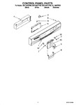 Diagram for 02 - Control Panel Parts