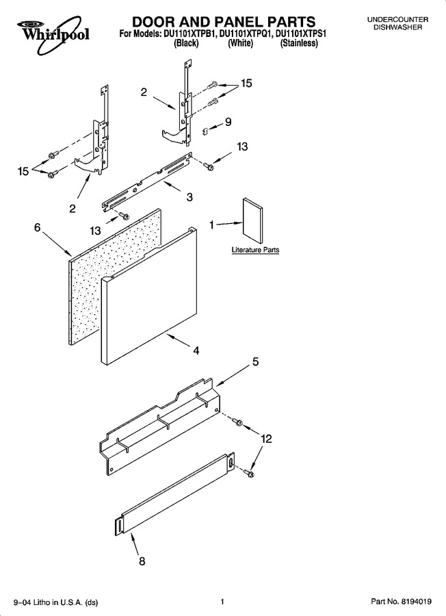 Diagram for DU1101XTPS1