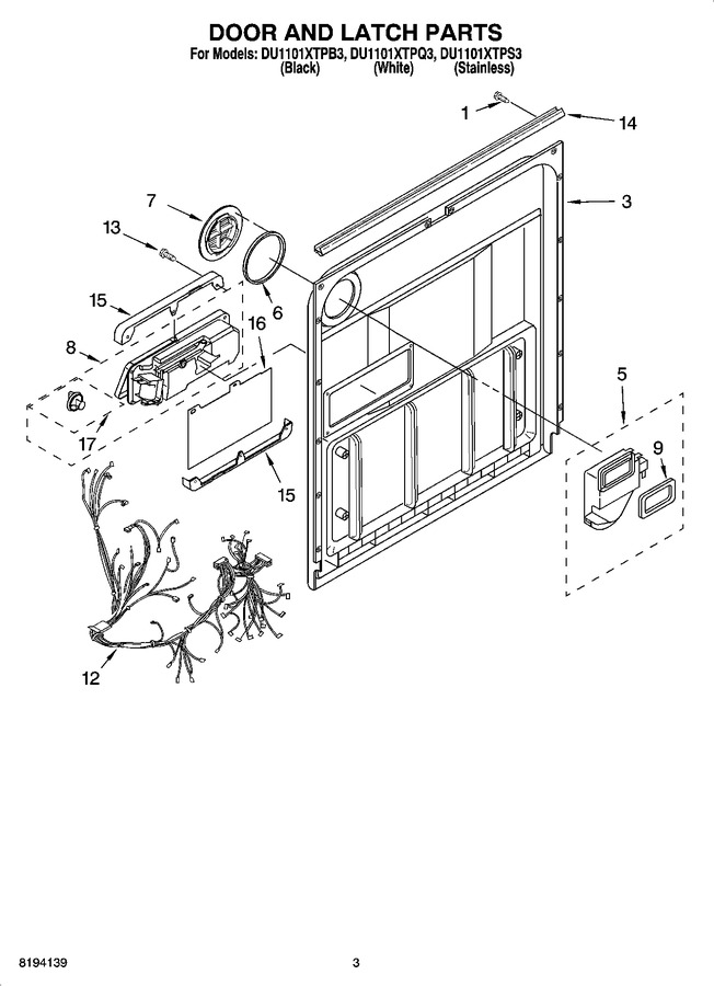 Diagram for DU1101XTPB3