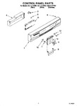 Diagram for 02 - Control Panel Parts
