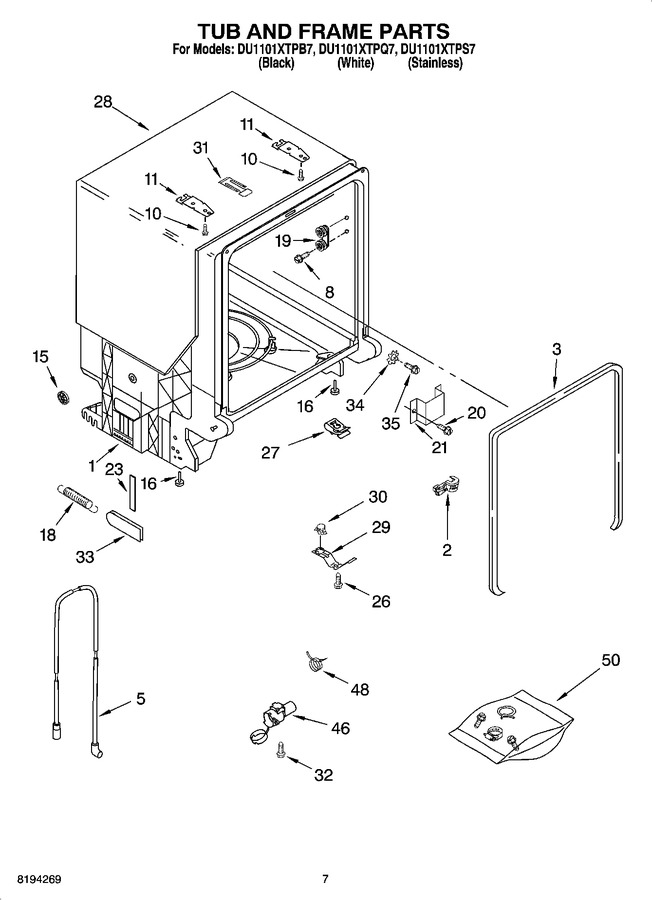 Diagram for DU1101XTPS7