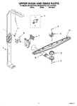 Diagram for 10 - Upper Wash And Rinse Parts