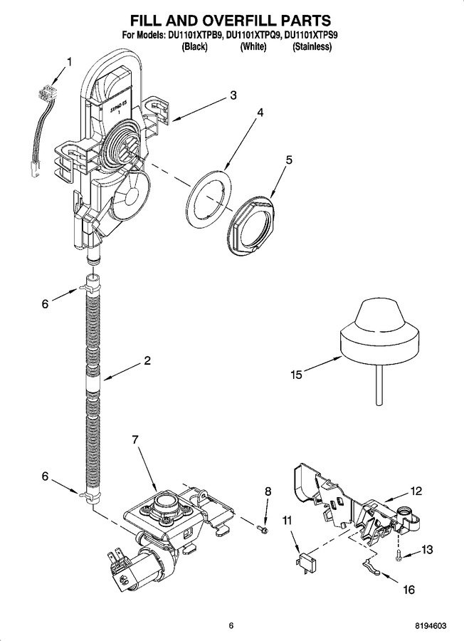 Diagram for DU1101XTPB9