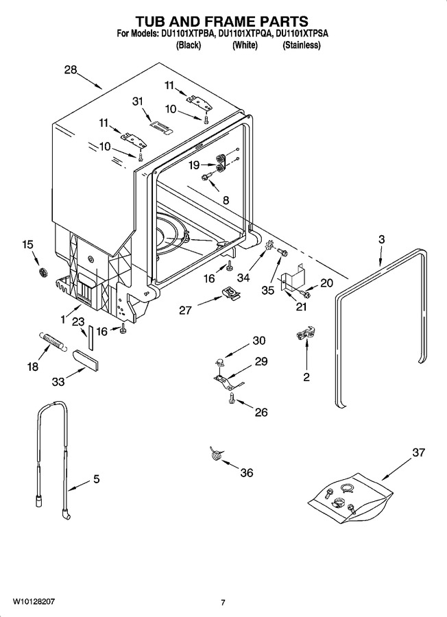 Diagram for DU1101XTPSA