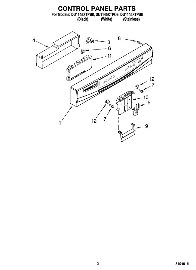Diagram for DU1145XTPQ8