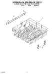 Diagram for 09 - Upper Rack And Track Parts