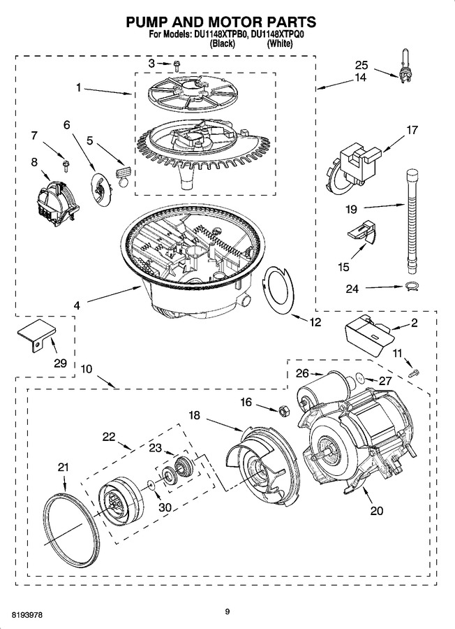 Diagram for DU1148XTPB0