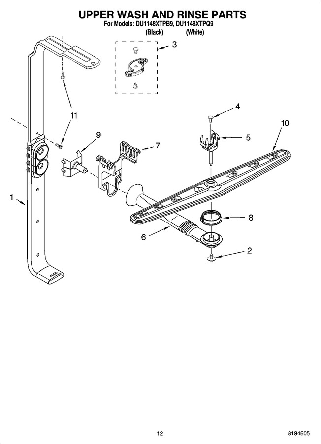 Diagram for DU1148XTPB9