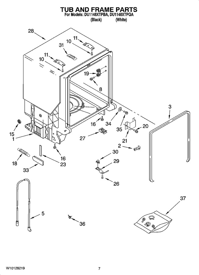 Diagram for DU1148XTPBA
