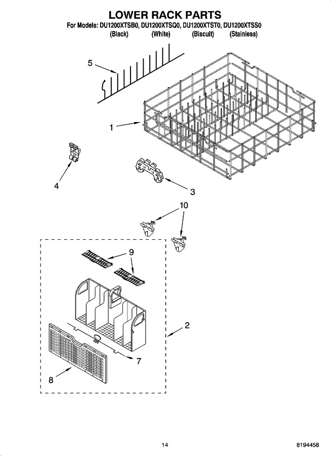 Diagram for DU1200XTST0