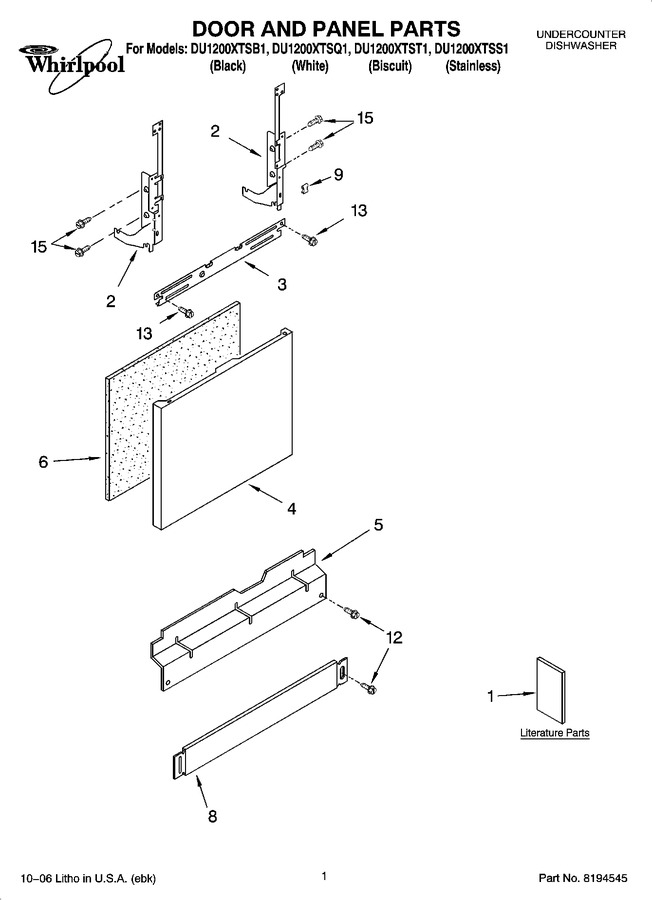 Diagram for DU1200XTSS1