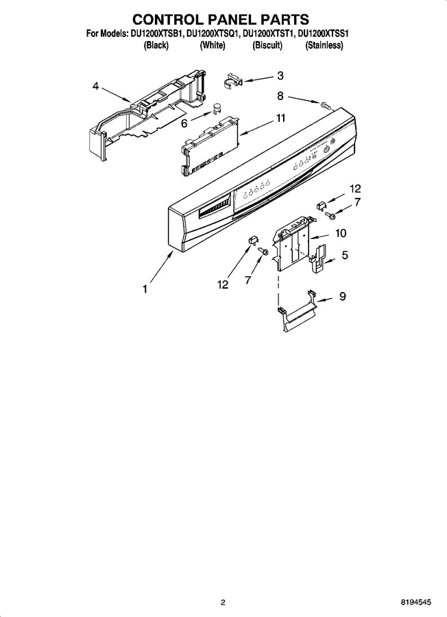 Diagram for DU1200XTSB1