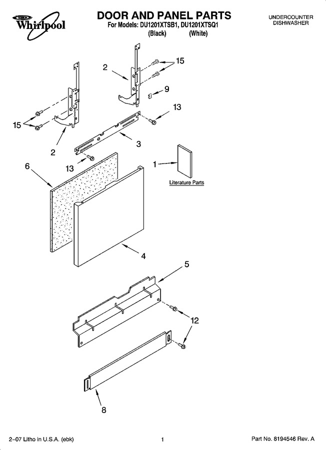 Diagram for DU1201XTSB1