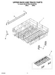 Diagram for 09 - Upper Rack And Track Parts