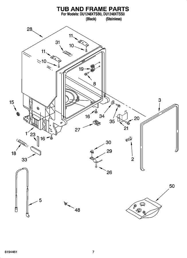 Diagram for DU1248XTSB0
