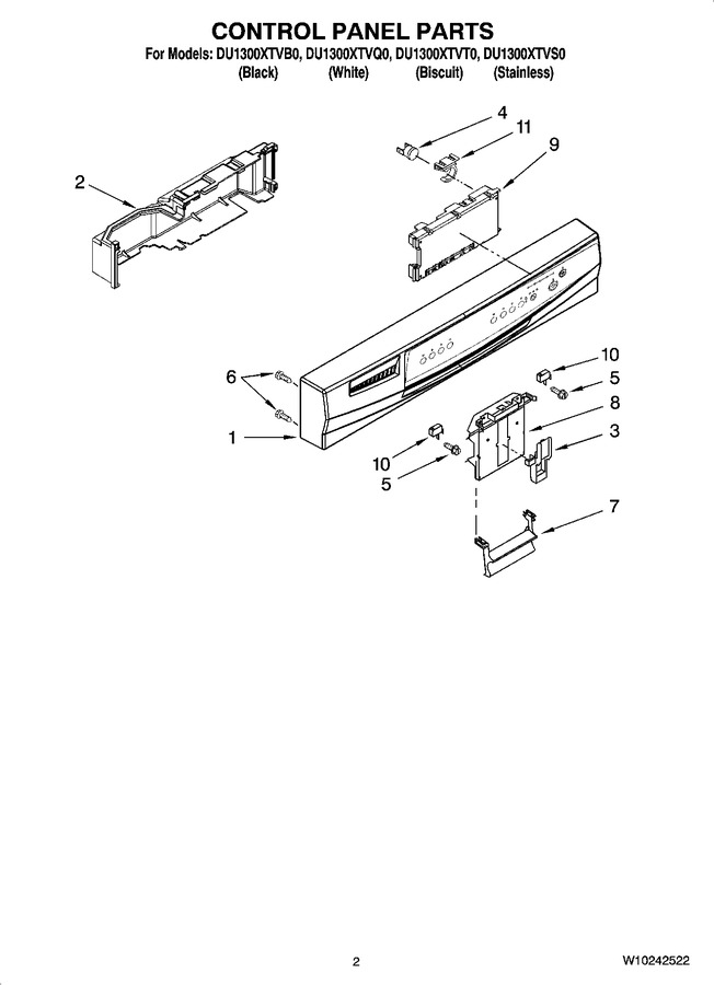 Diagram for DU1300XTVQ0