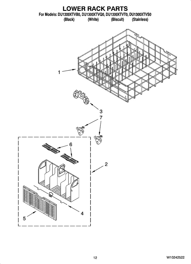 Diagram for DU1300XTVT0