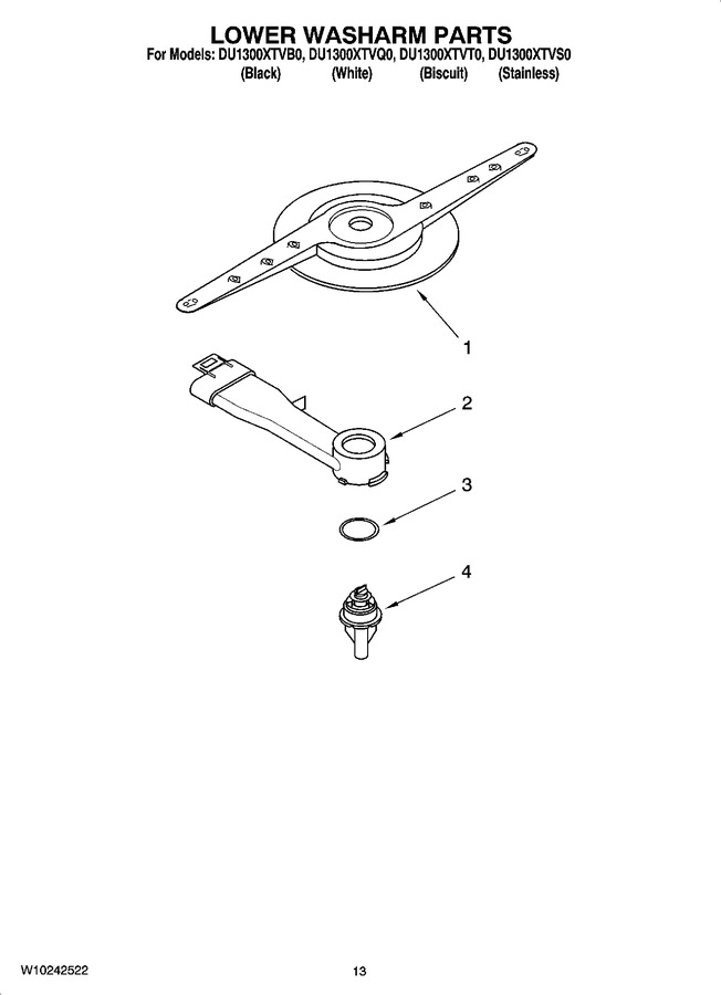Diagram for DU1300XTVQ0