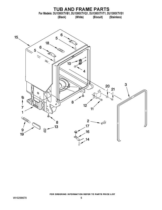 Diagram for DU1300XTVT1