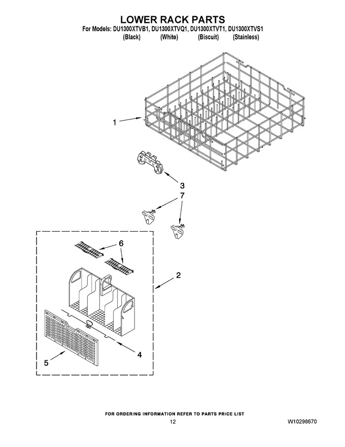 Diagram for DU1300XTVT1