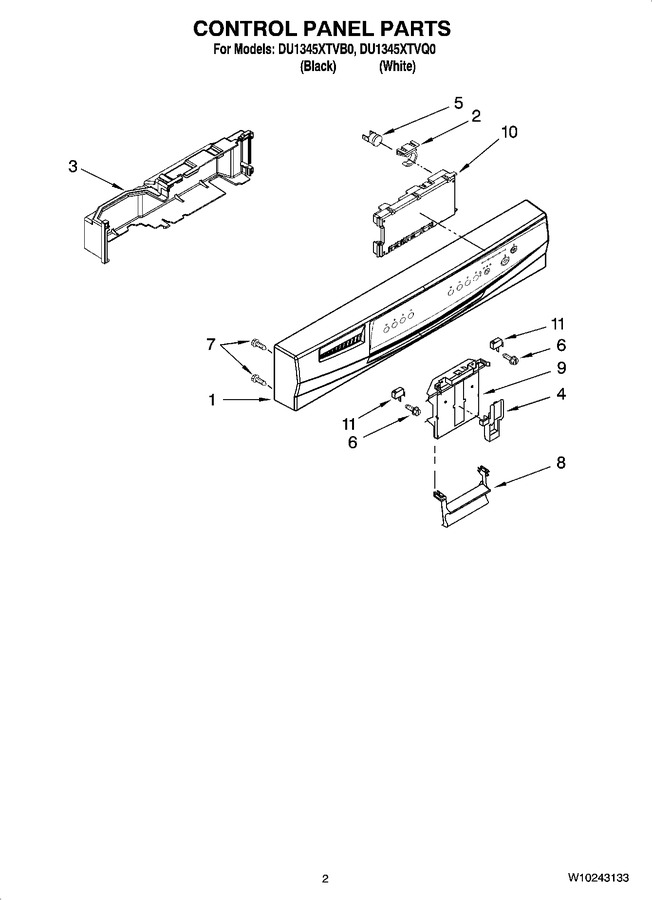 Diagram for DU1345XTVQ0