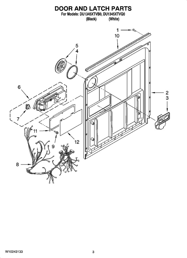 Diagram for DU1345XTVQ0