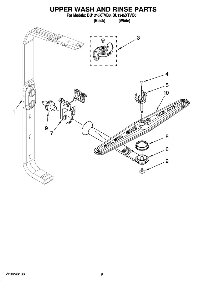 Diagram for DU1345XTVQ0