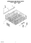 Diagram for 09 - Upper Rack And Track Parts