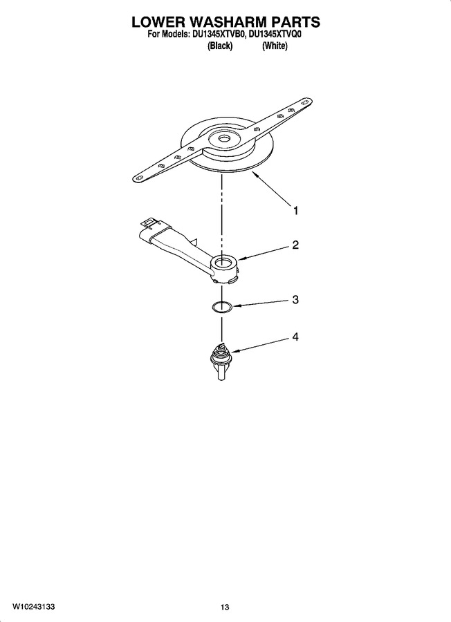 Diagram for DU1345XTVQ0