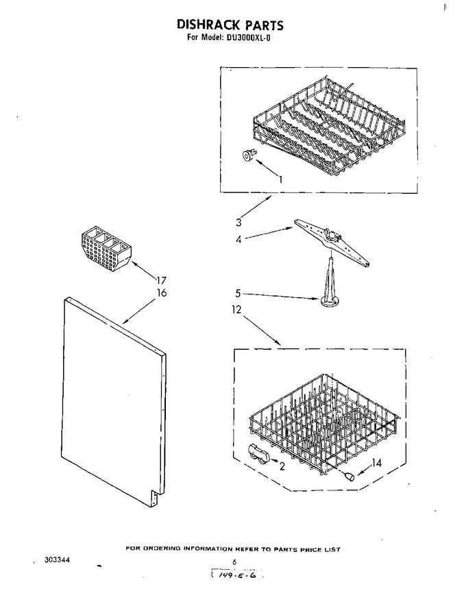 Diagram for DU3000XL0